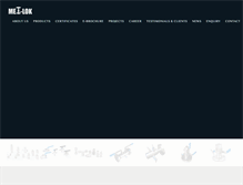 Tablet Screenshot of met-lok.com